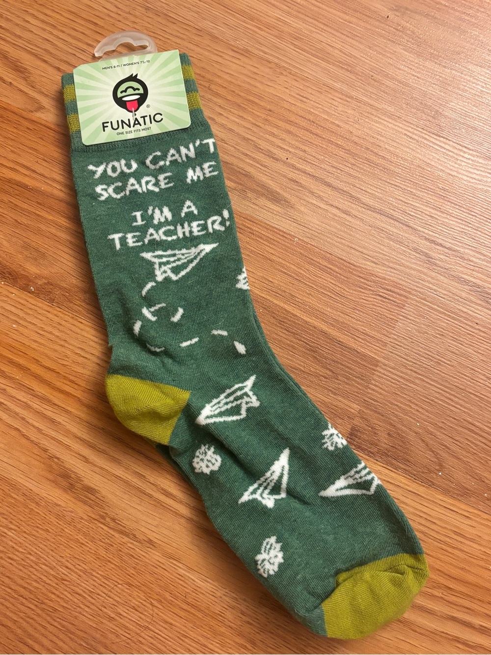 Teacher socks